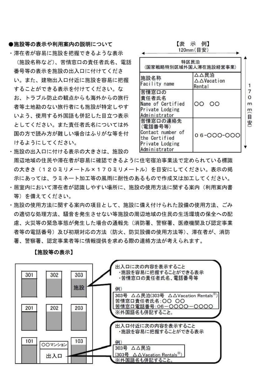民泊のハウスマニュアルを制作します 特区民泊の実績有！オーナー様のお手間は最小限で制作します！ イメージ4