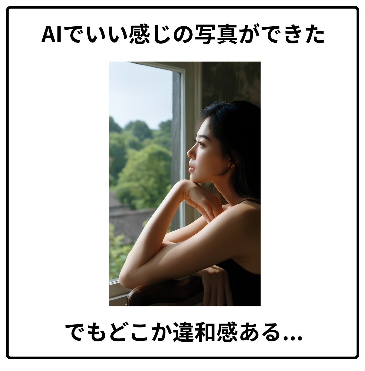 生成AI写真の修正方法教えます AI×写真家のレタッチで理想の一枚を。違和感も自然に再生 イメージ2