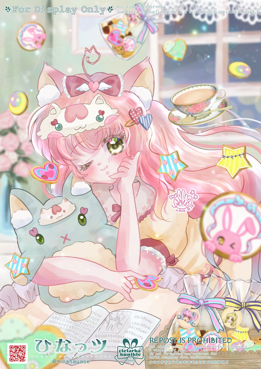 商用利用込み♡キラふわ可愛いイラストお届けします VTuber･サムネ･立ち絵・グッズなど様々な用途対応可◎ イメージ6