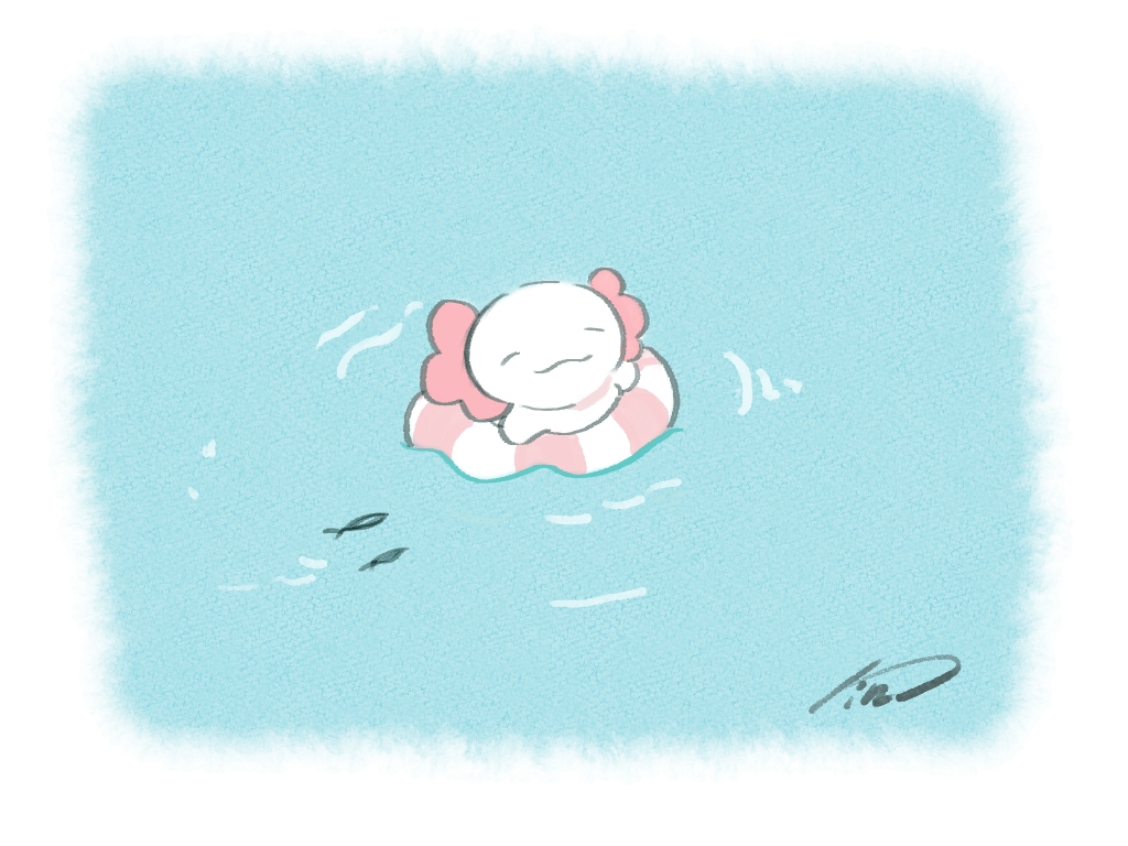ゆるくてかわいい生き物のイラストを描きます 挿し絵やアイコン、グッズ等にいかがでしょうか イメージ1