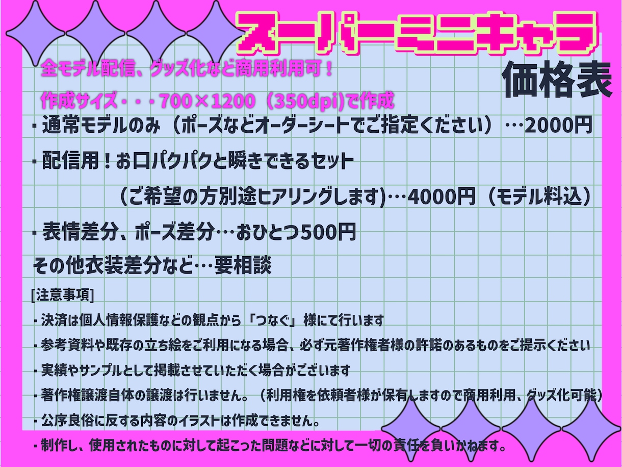 スーパーデフォルメミニキャラ描きます 2000円からお作りします！小さくて可愛いSDキャラです イメージ3