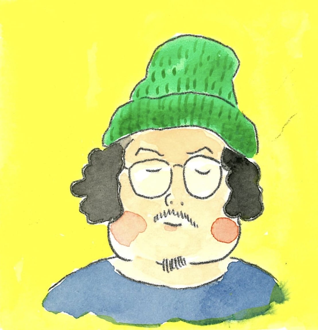 似顔絵をアイコンにします 柔らかなタッチの水彩です。年賀状にも最適！ イメージ2