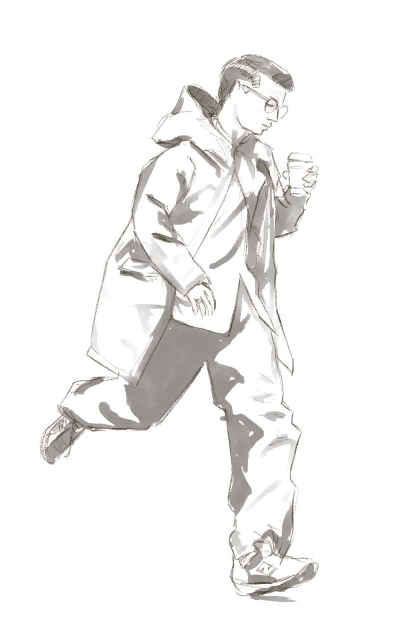最短3日！写真を元にファッションイラスト描きます モノクロ、カラーで写真を元にファッションイラストを作成します イメージ3