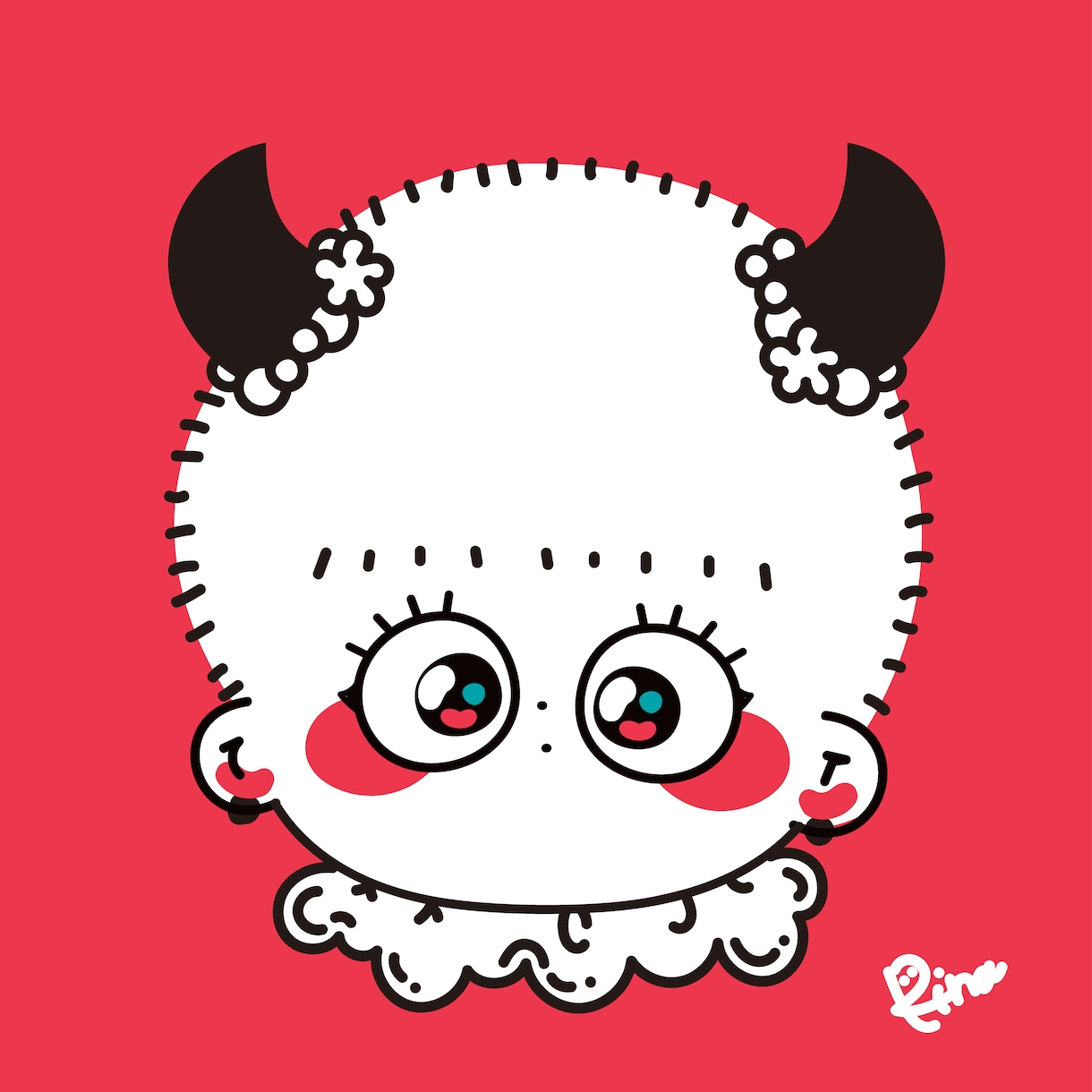 ポップで個性的なイラスト描きます SNSアイコンかわいいイラスト♪　大切な人への贈り物にも♪ イメージ6