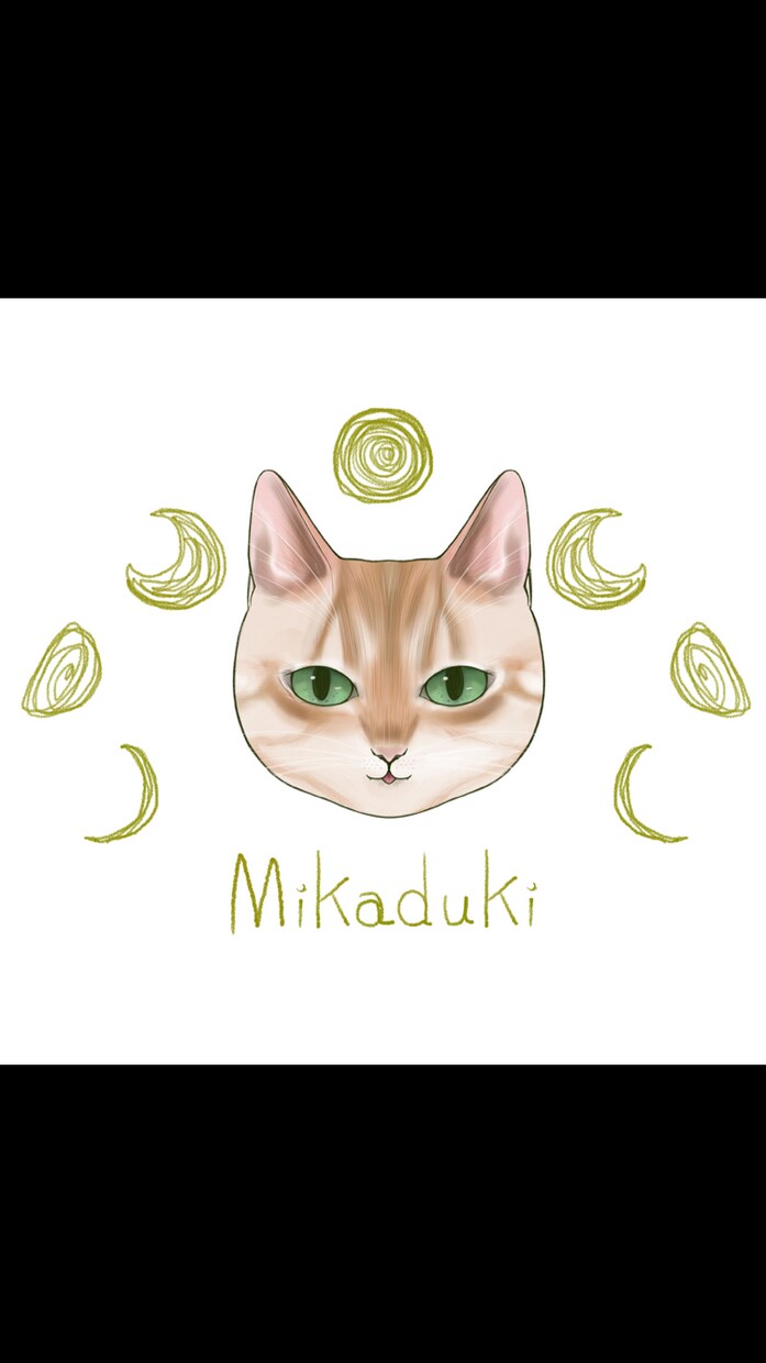 ねこちゃんの似顔絵作成します おうちの猫ちゃんのイラストを描きます イメージ5