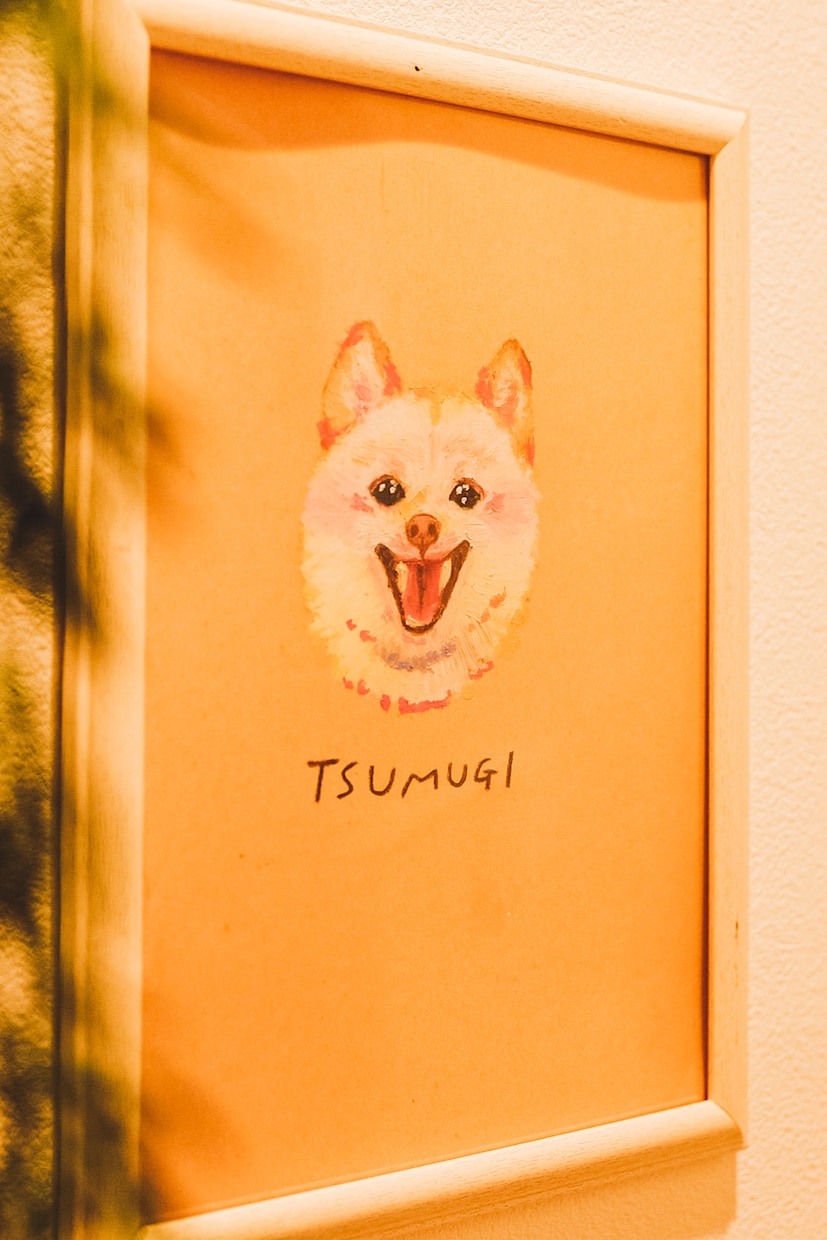 顔のみ / 大切な愛犬の似顔絵を描きます ご家族の好きな色で愛犬の似顔絵を手描きでお届けします イメージ4