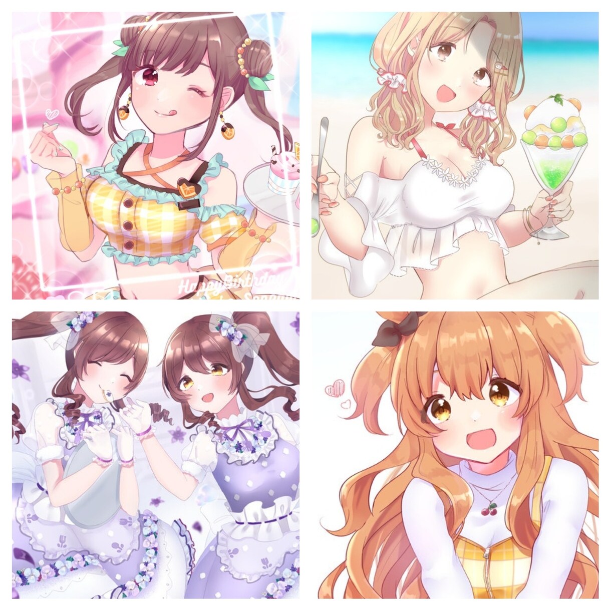 多用途イラストお描きします 1枚絵.グッズ.オリジナル.立ち絵.動画用サムネイルなど イメージ4