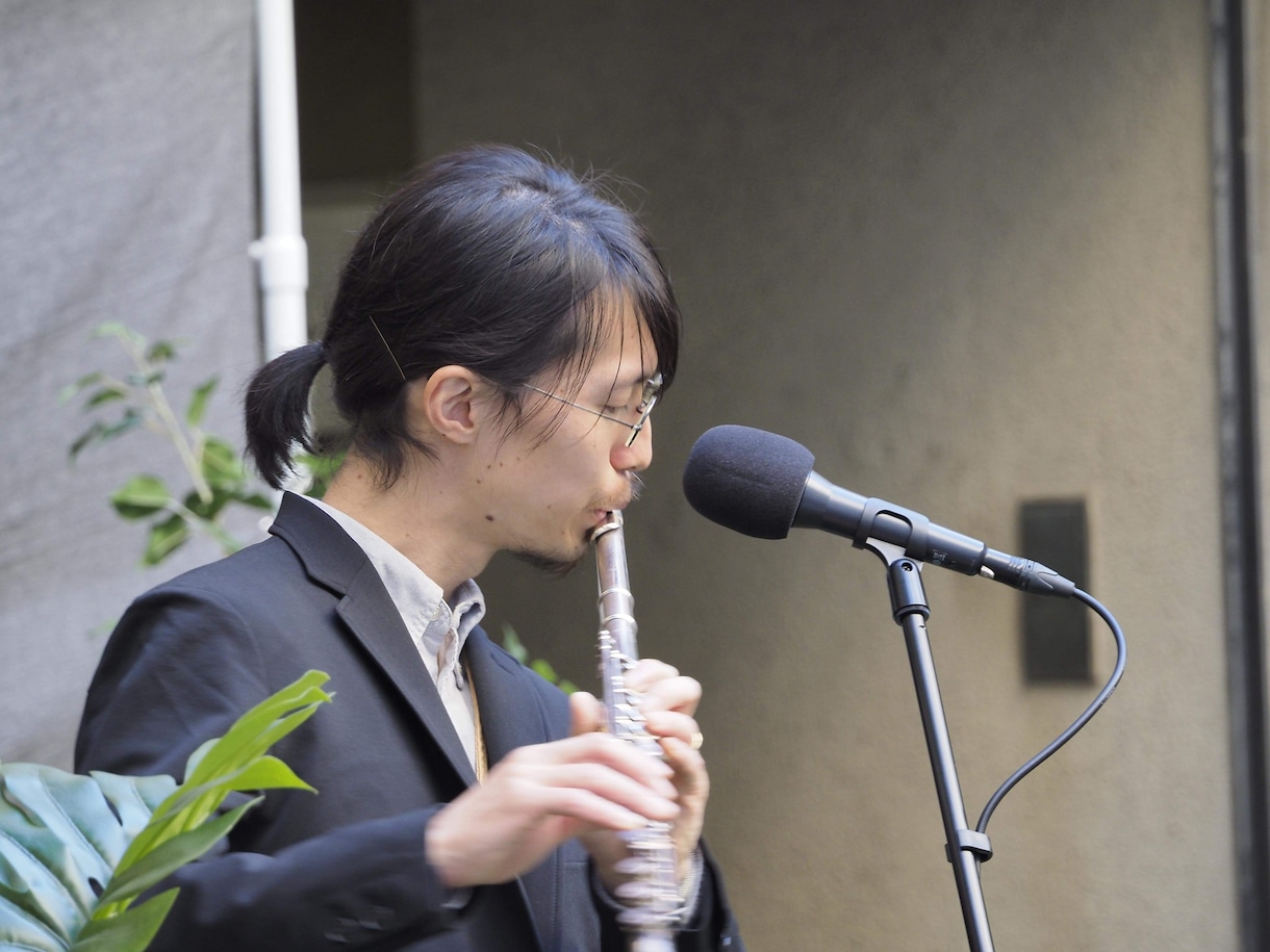 ジャズ・ポピュラー音楽向けのフルートレッスンします ジャズやポップスに適した吹き方で、脱「クラシック風」フルート イメージ1