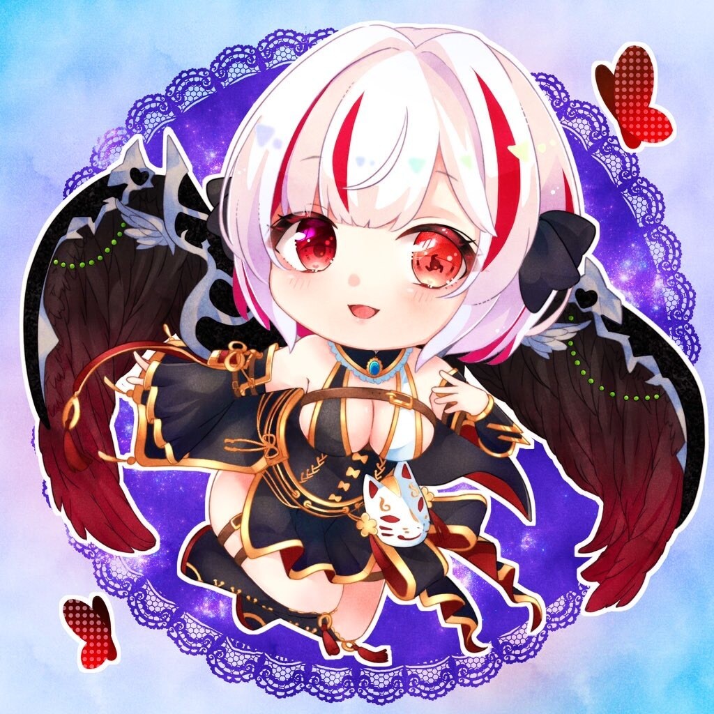 SNSアイコン・ヘッダーお描きします 商用利用込み！きらきら・カッコ可愛いアイコンに仕上げます！ イメージ4