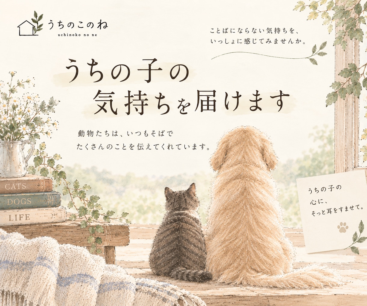 アニマルコミュニケーションでペットの気持ち聞きます 「どう思ってる？」うちの子の本音を丁寧にお伝えします イメージ6