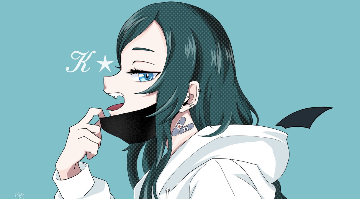 ヴァンパイア動画のイラストのお手伝いします あなたのキャラクターでイラスト描きます イメージ2