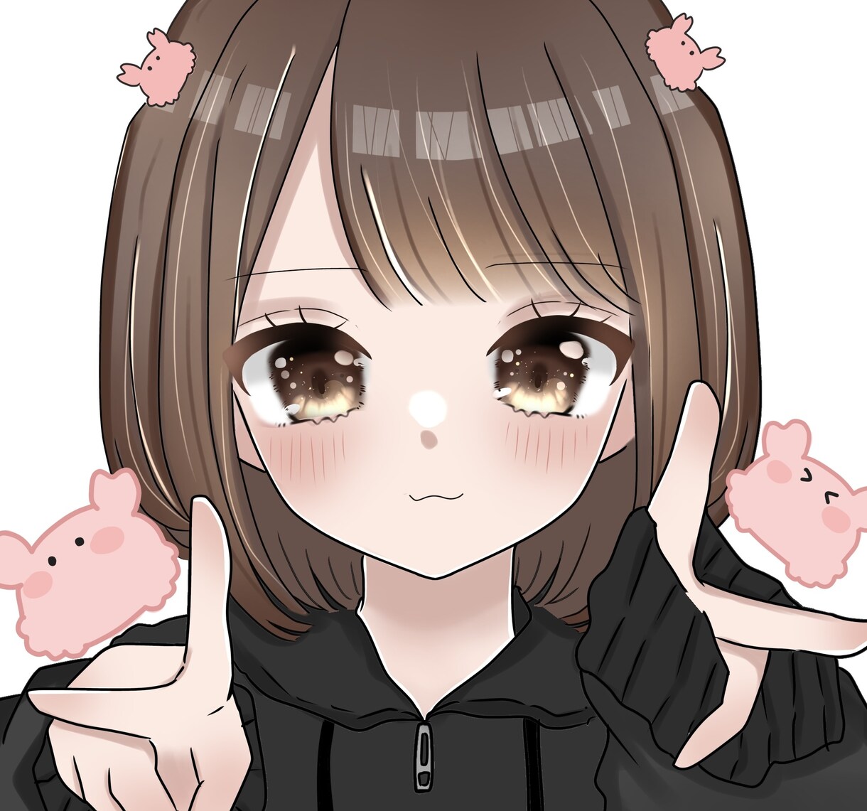 SNSアイコンイラストを描きます あなた好みの女の子のイラストを描きます！ イメージ2