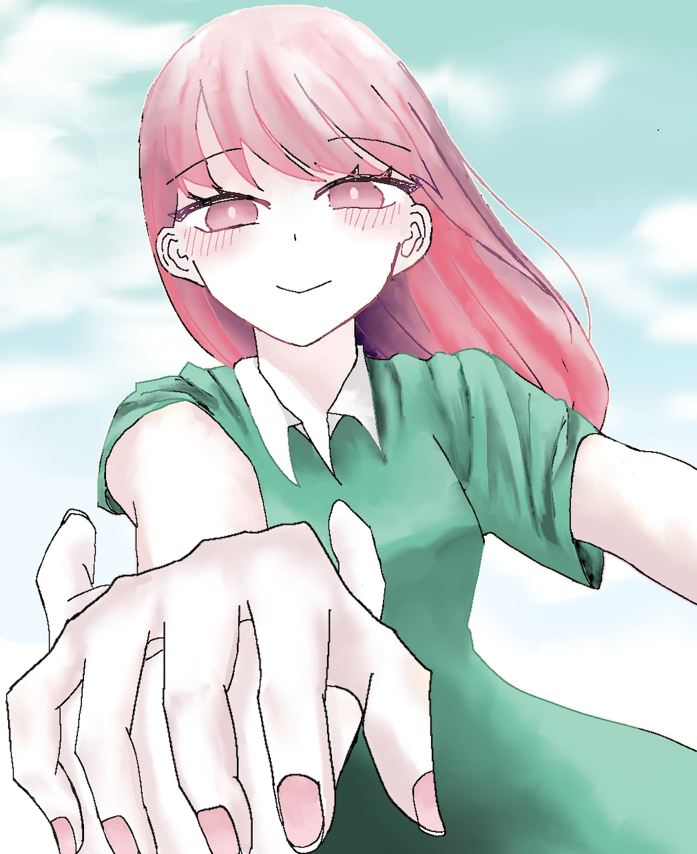 躍動感のあるイラスト制作いたします アイコンや、歌みたやオリジナル曲のMV、夢小説の表紙等に！ イメージ4