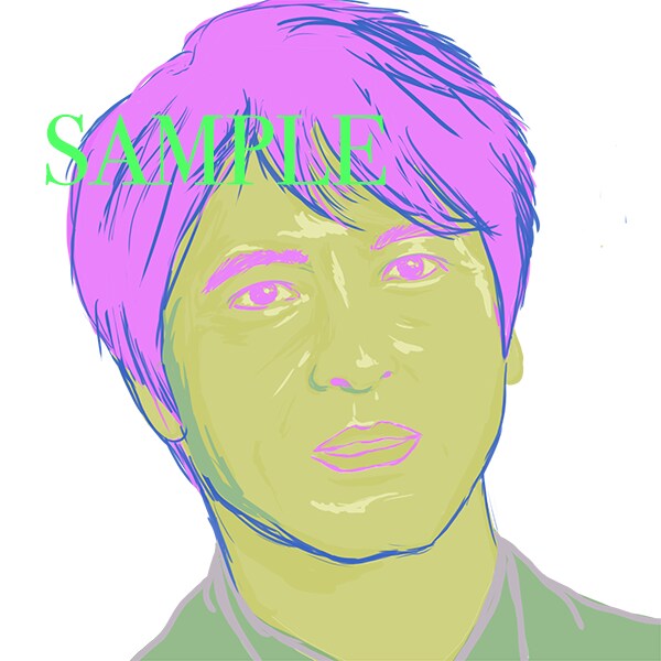 パッと目につくカラフルなイラスト描きます 色鮮やかにあなたの表情を絵におこします！ イメージ6