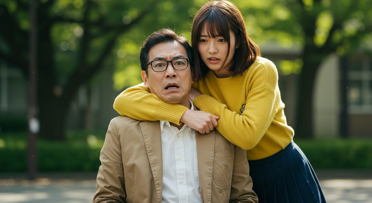 美女とおじさんの写真素材（AI使用）を提供します Webサイト・ECサイト・ブログ・コンテンツで活用できる！ イメージ1