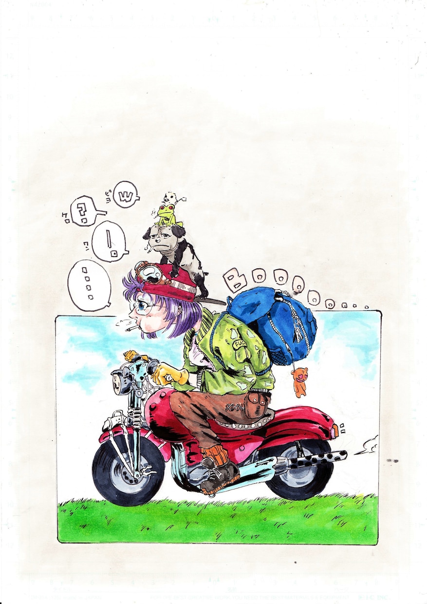 独特な手描きイラストお描きします 絵柄が変わったイラストをお描きします。 イメージ1