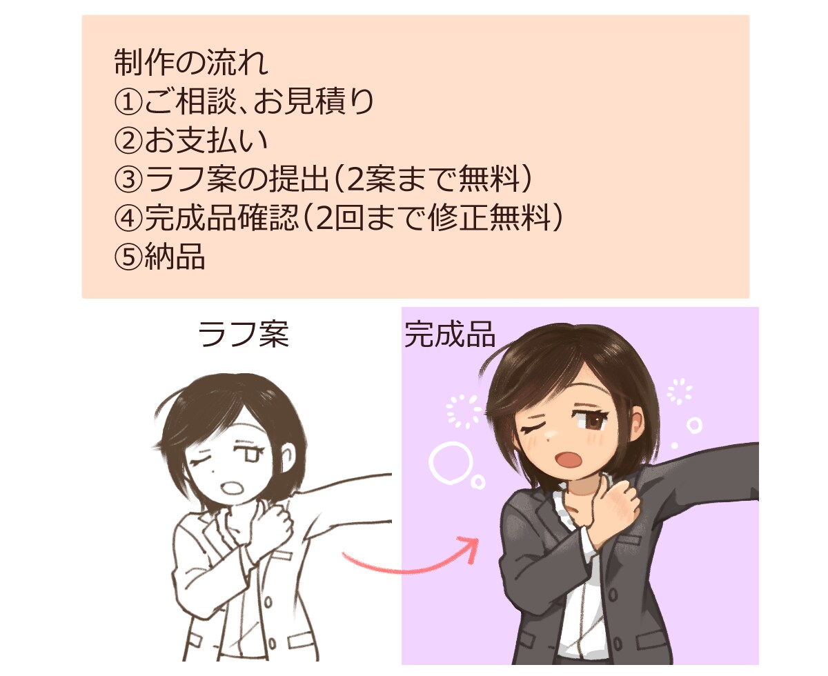 限定半額！アイコンにピッタリな似顔絵を描きます 商用利用OK◎手描き風の可愛いアイコンで親しみやすさアップ イメージ8