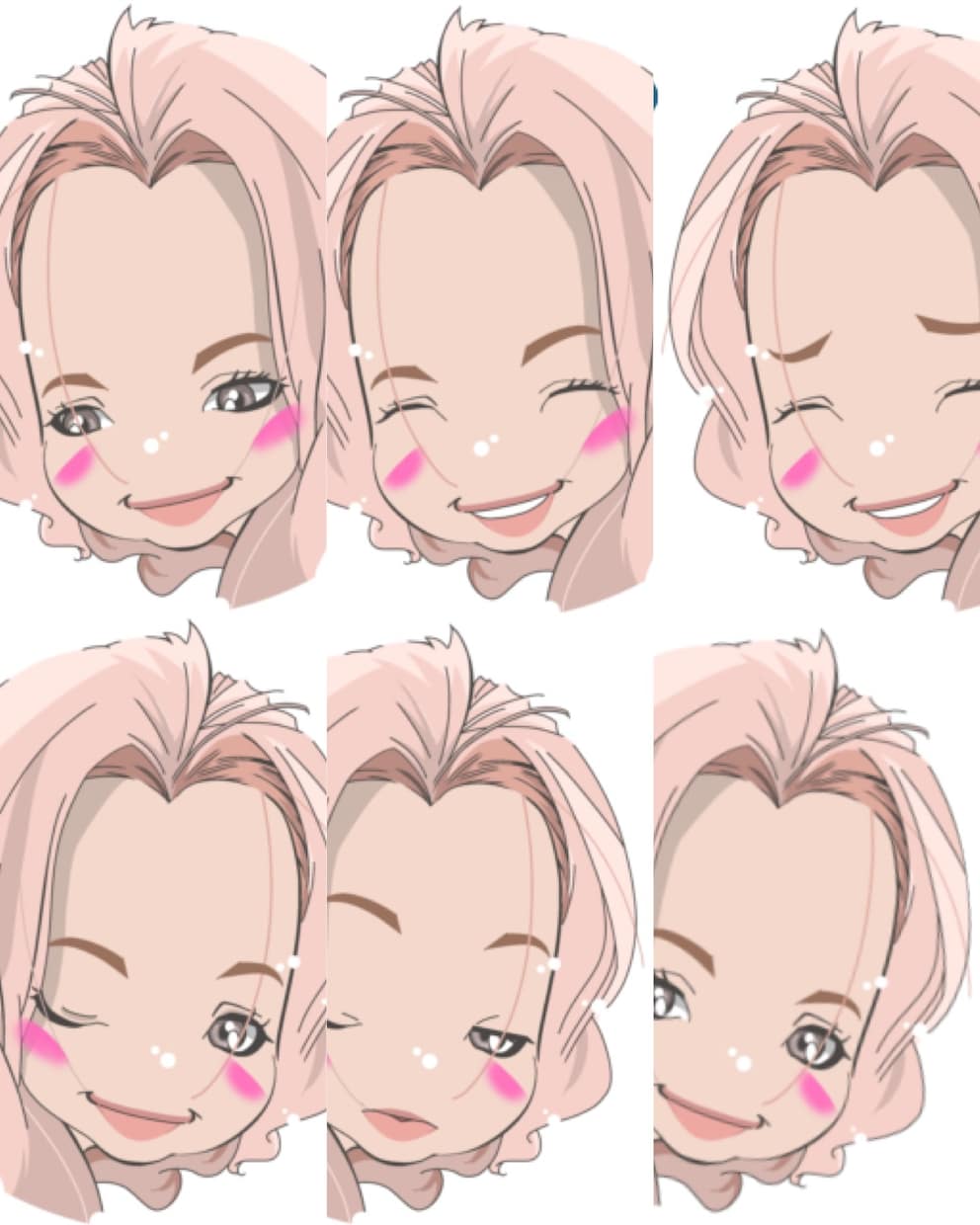 キャラから似顔絵までLINEスタンプ作成致します カワイイ系、リアルまで柔軟に対応致します イメージ2