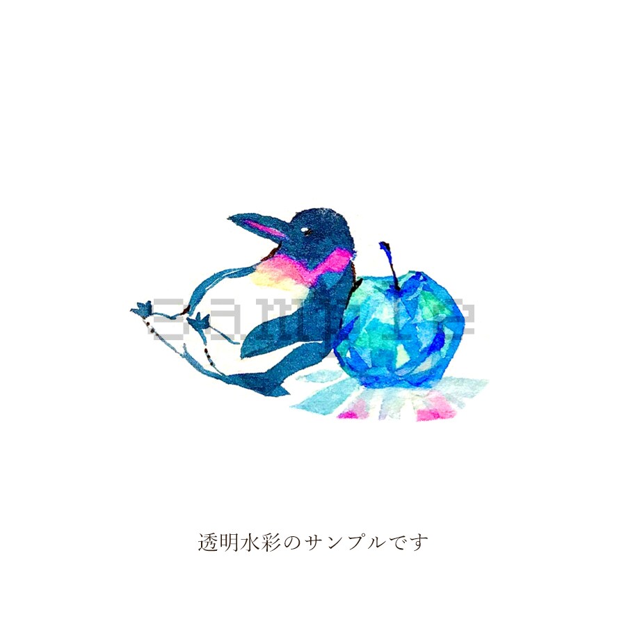 おしゃれかわいい！　ペットイラスト　おつくりします 透明水彩を使用　色彩豊かなアナログイラスト イメージ3
