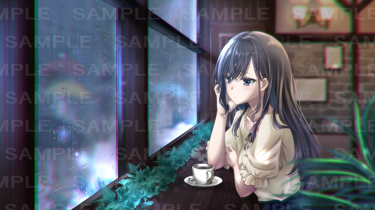 女の子のイラスト描きます アイコン、一枚絵、歌ってみたやMV用などなど色々！ イメージ8