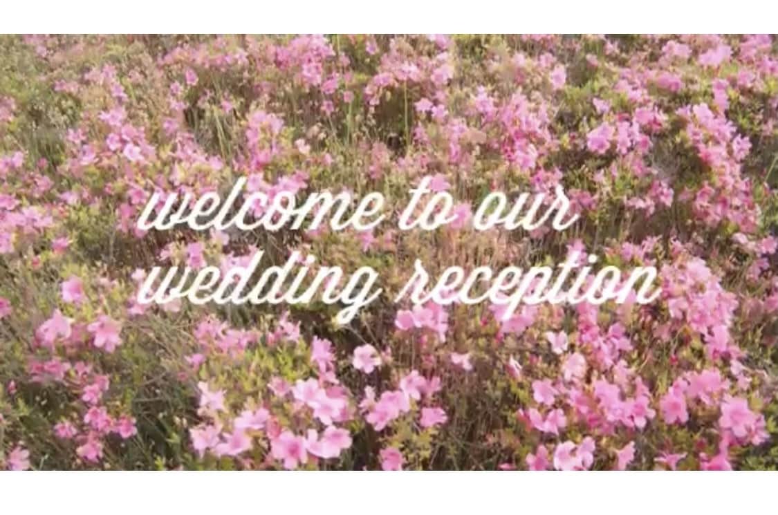 結婚式のオープニング動画を作成します ❤︎おふたりの魅力を最大限に表現するオーダーメイドムービー イメージ1