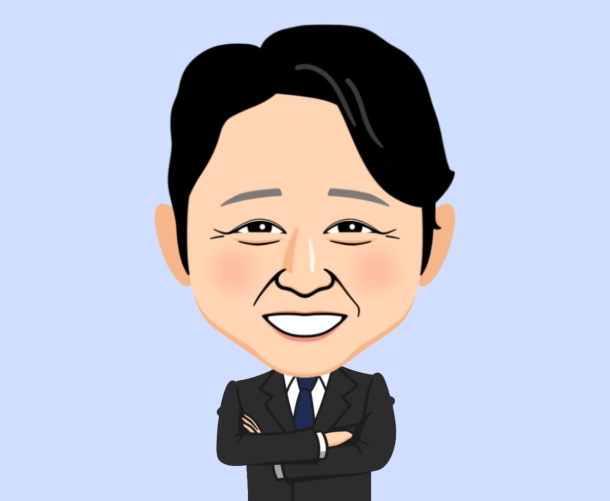 シンプルでそっくりな似顔絵をお描きします SNSアイコンに最適なフラットデザイン似顔絵をお描きします！ イメージ2