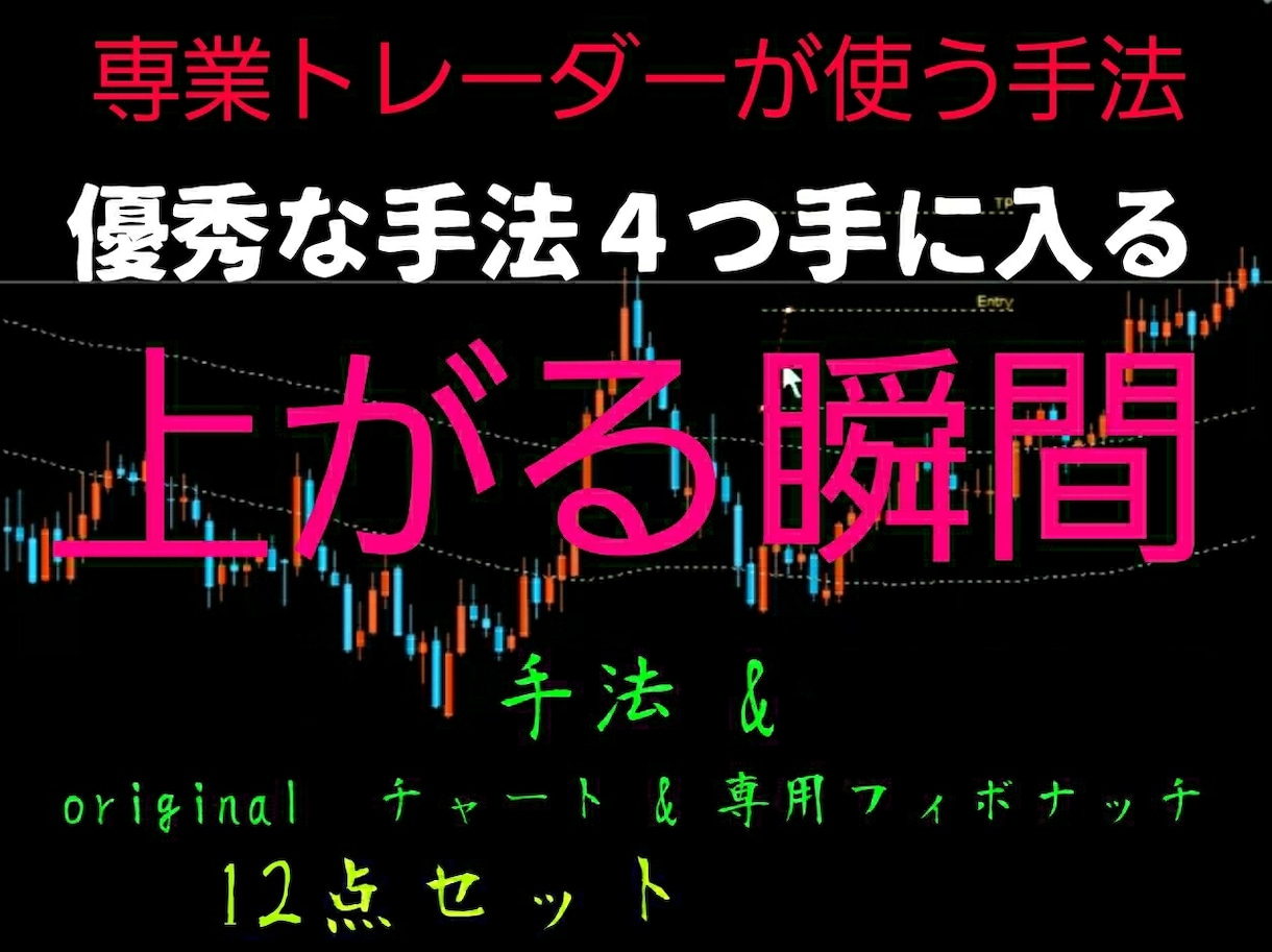 FXで勝ちたい！私の手法４つまとめて販売します 第02.09.22.26.32.64.65から４つ選べる