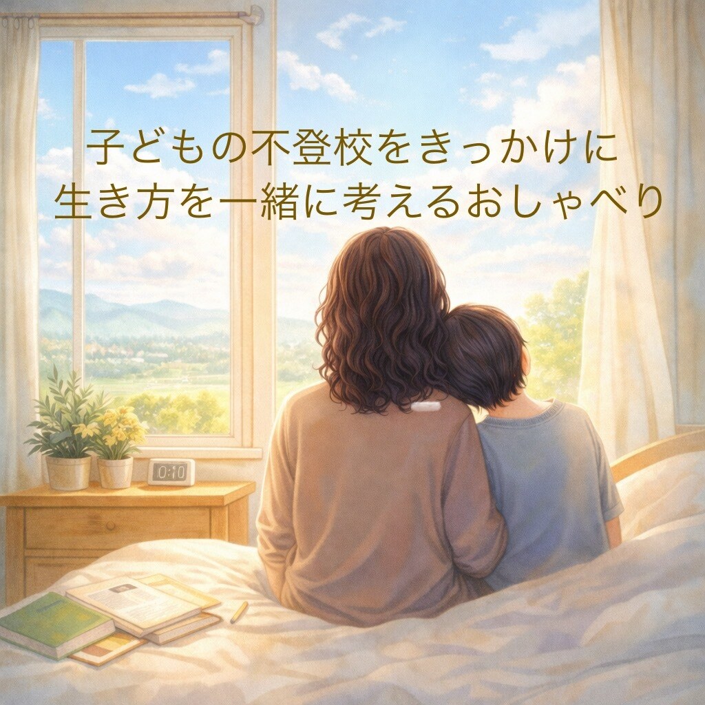 生き方を一緒に考えるためのおしゃべりをします 不登校、どう生きる？ギフトといろんな可能性を探す時間 イメージ2