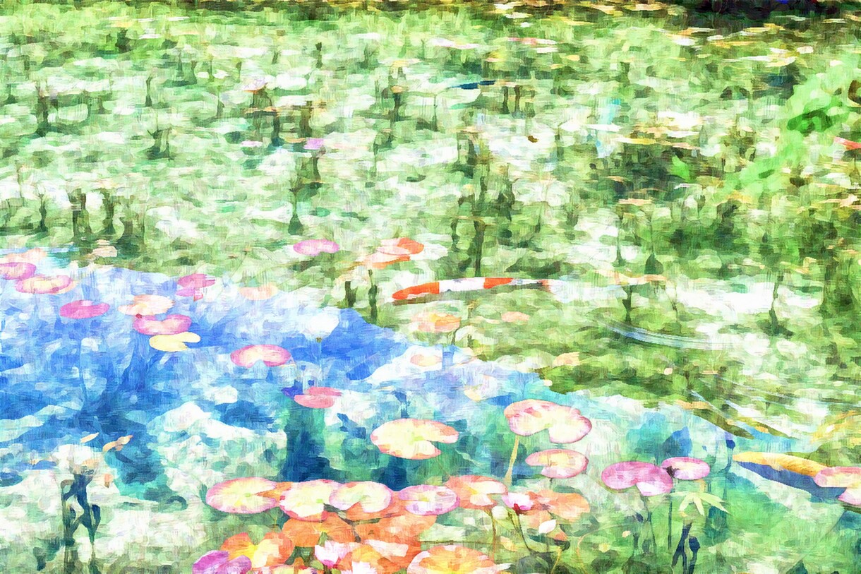 お写真を名画に★印象派アート作品にしてお届けします お祝いに。記念に。想い出に。世界で一つの最高のインテリアに。 イメージ9