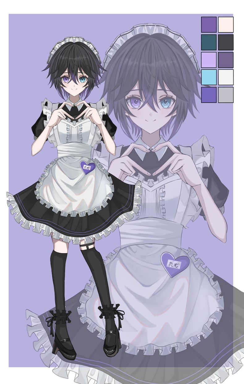 IRIAMライバー様用の立ち絵をかきます IRIAM・Vtuberや配信者・ゲーム・TRPGなど イメージ1