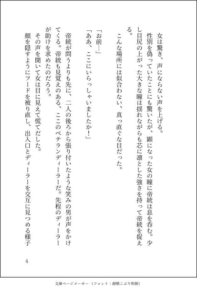 依頼者様の思いを大切に 小説執筆代行します 事前のNGシチュなし、1文字1円以下 イメージ3