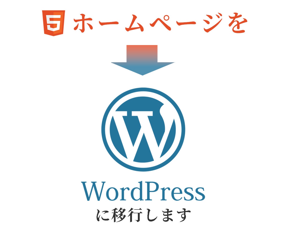WEBサイトをWordPress化します どんなサイトでもWordPress化、機能もたくさん！ イメージ1