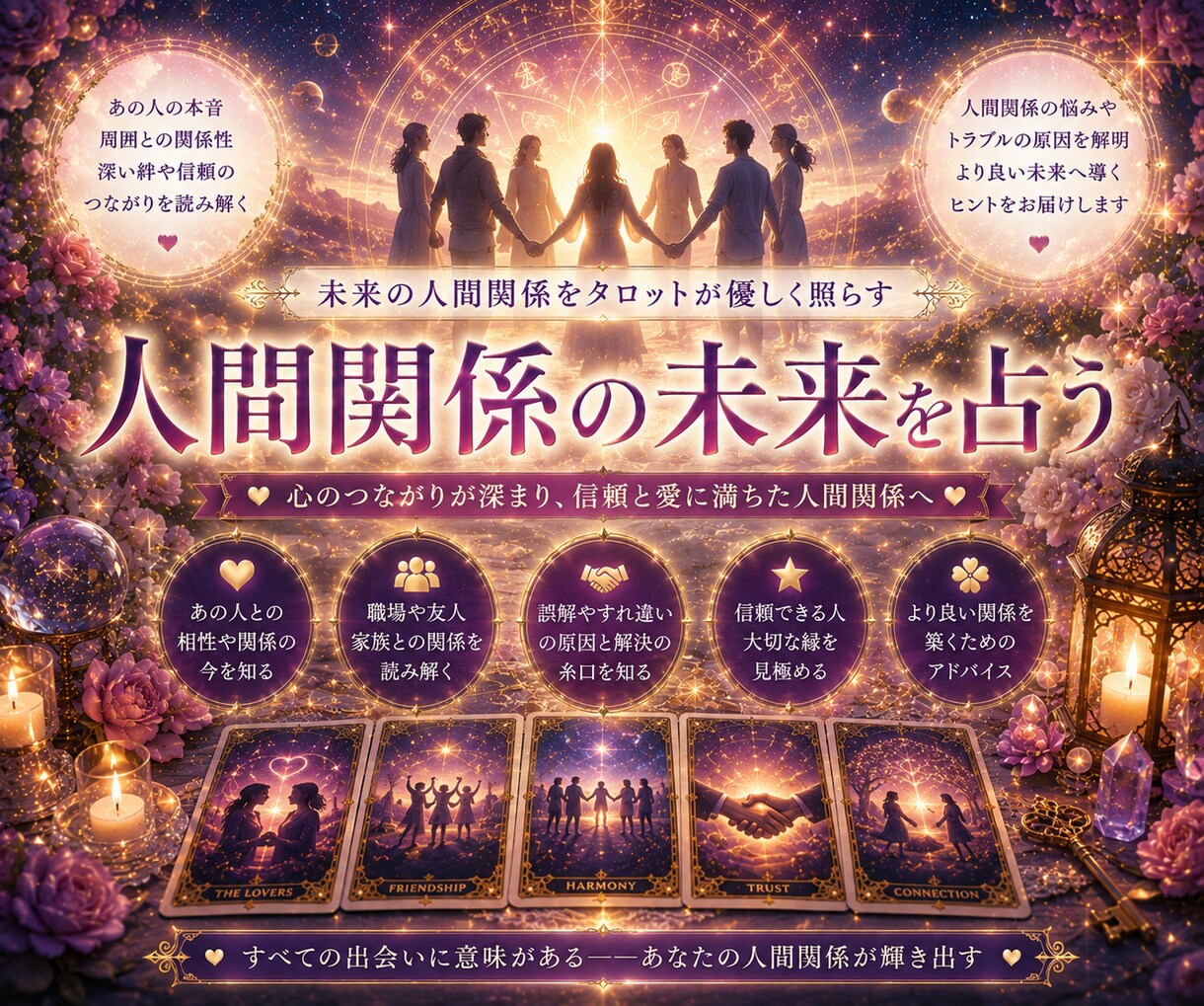 未来の流れを読み運気を味方につける鑑定をします この先あなたに訪れる未来を覗いてみませんか？ イメージ6