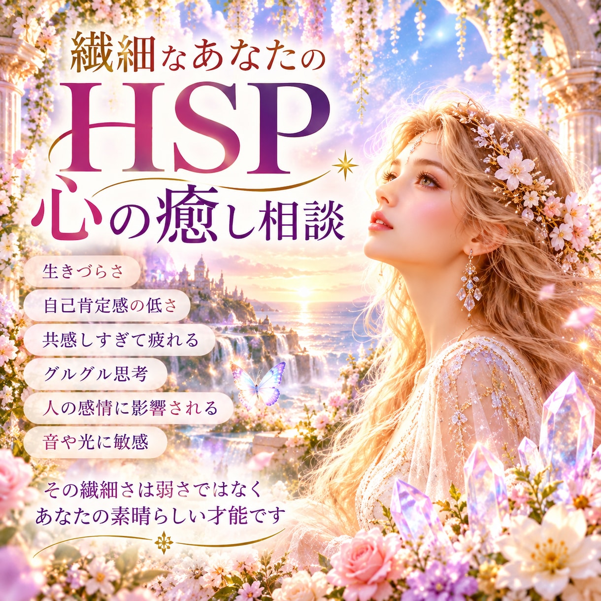 HSP⭐️繊細さんのためのスピリチュアル鑑定します 高次元✨誰にも言えない辛さ抱えていませんか？✨本来のあなたへ イメージ2