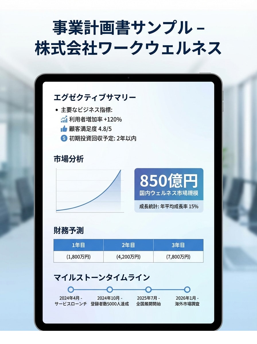 銀行・公庫から融資を引き出す事業計画書を作成します 採択実績多数！プロの視点であなたの想いを「勝てる計画」へ。 イメージ1