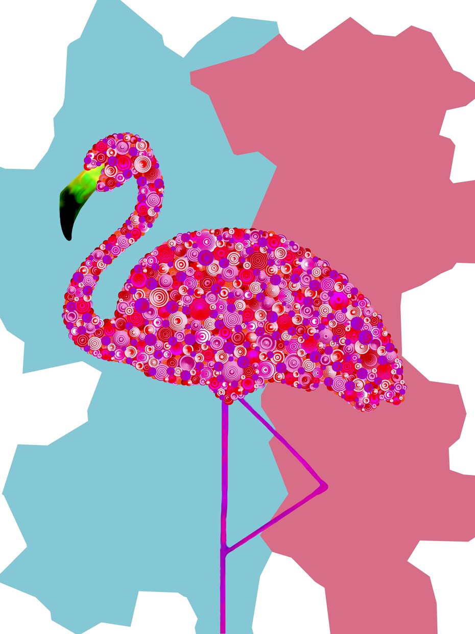 緻密で独自性の高いイラストを描きます 小さな丸を重ね合わせて独自のイラストを描きます イメージ8