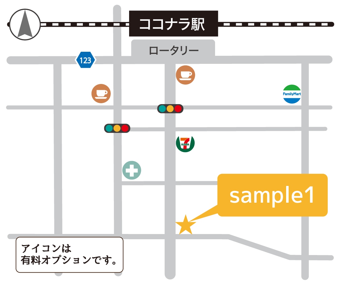 何度も修正OK‼️住所だけで簡単な地図作成します ランキングNo１獲得実績あり！チラシ・HP・名刺作りに！ イメージ5
