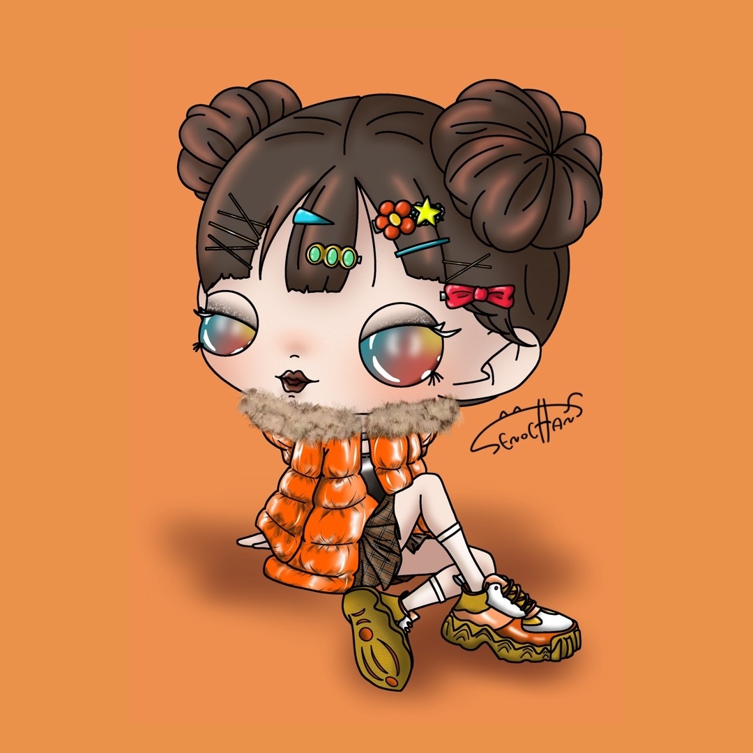 可愛いイラスト描かせて頂きます ちょっと個性的なキャラクターで皆んなの話題の中心に イメージ1