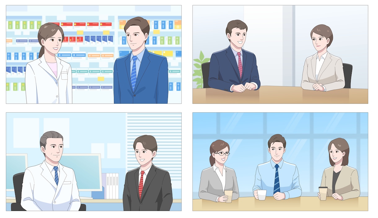 ビジネス漫画を制作いたします シナリオがなくても大丈夫、0から漫画にします。 イメージ7