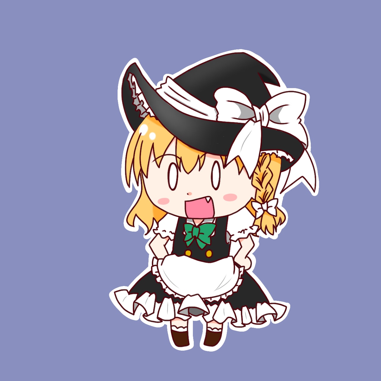動画用の立ち絵描きます 東方プロジェクトのキャラの動画で立ち絵を利用したい方にぜひ！ イメージ6