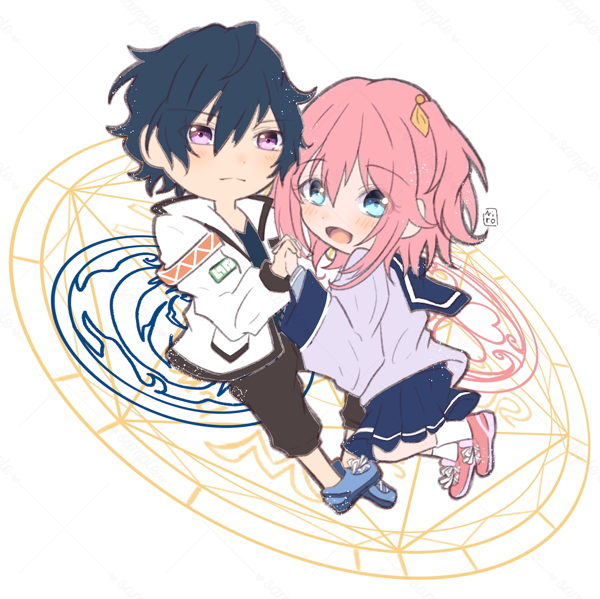 明るく美しいイラストを描きます アイコン・サムネイル（１枚絵）・動画配信・立ち絵などに是非！ イメージ4