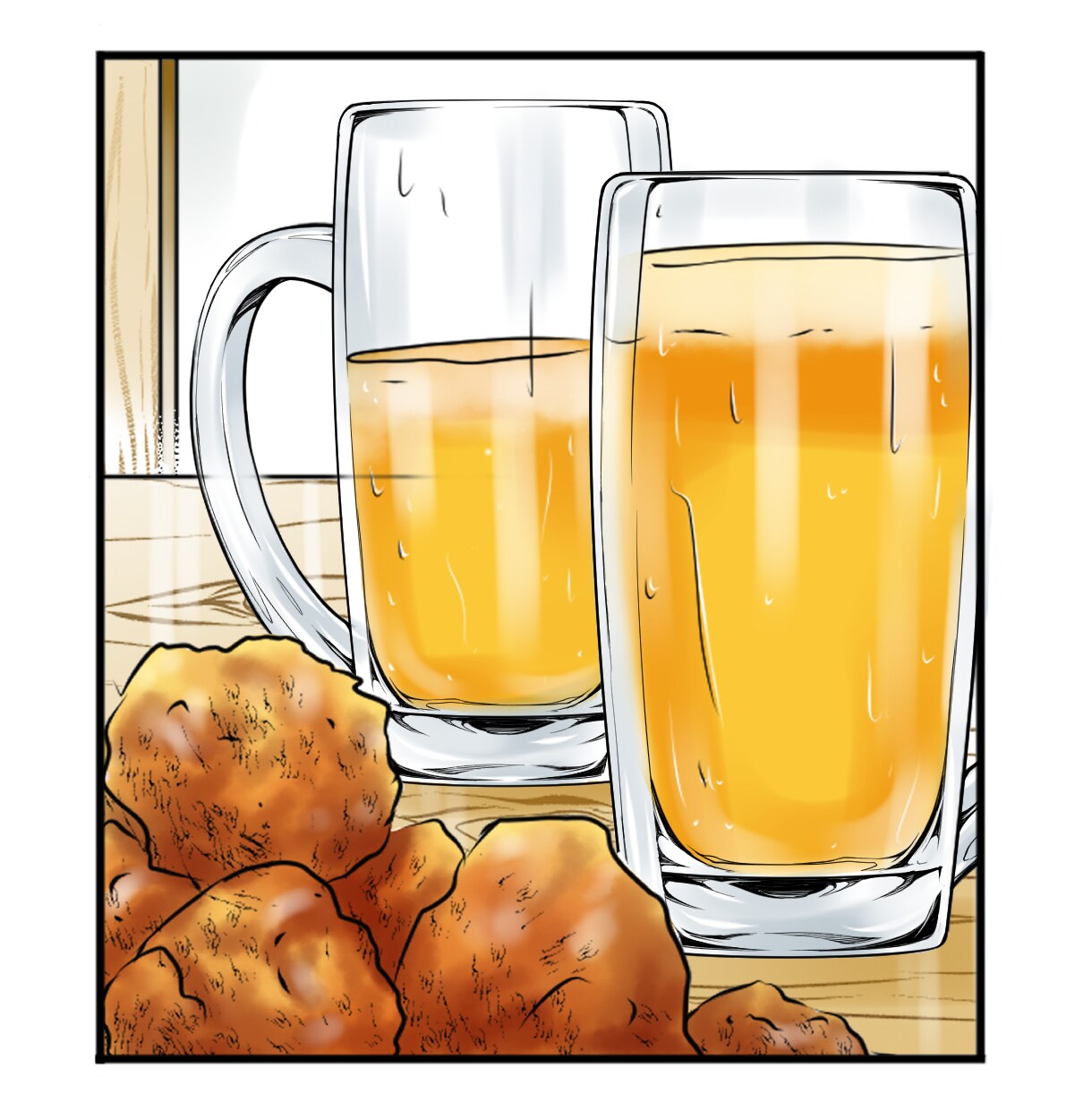 美味しそうな食べ物・飲み物のイラスト描きます SNS等アイコン・ヘッダー・メニュー等の挿絵に。 イメージ6