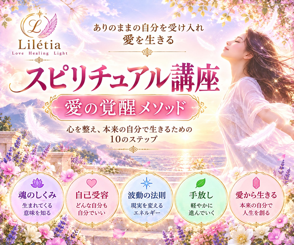 27日迄値引✨スピリチュアル講座テキスト販売します 初心者様向け✨スピリチュアルの基礎学びのテキスト販売です イメージ2