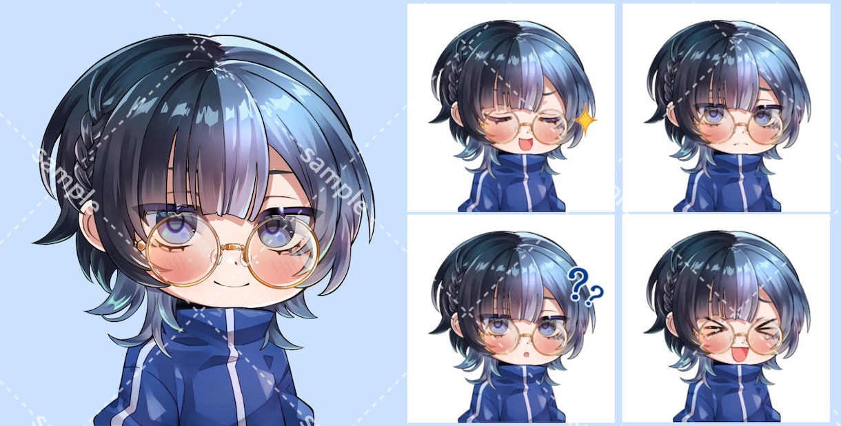 ミニキャラ(SDキャラ)描きます ちまっとした可愛いデフォルメキャラが目を引きます！ イメージ3