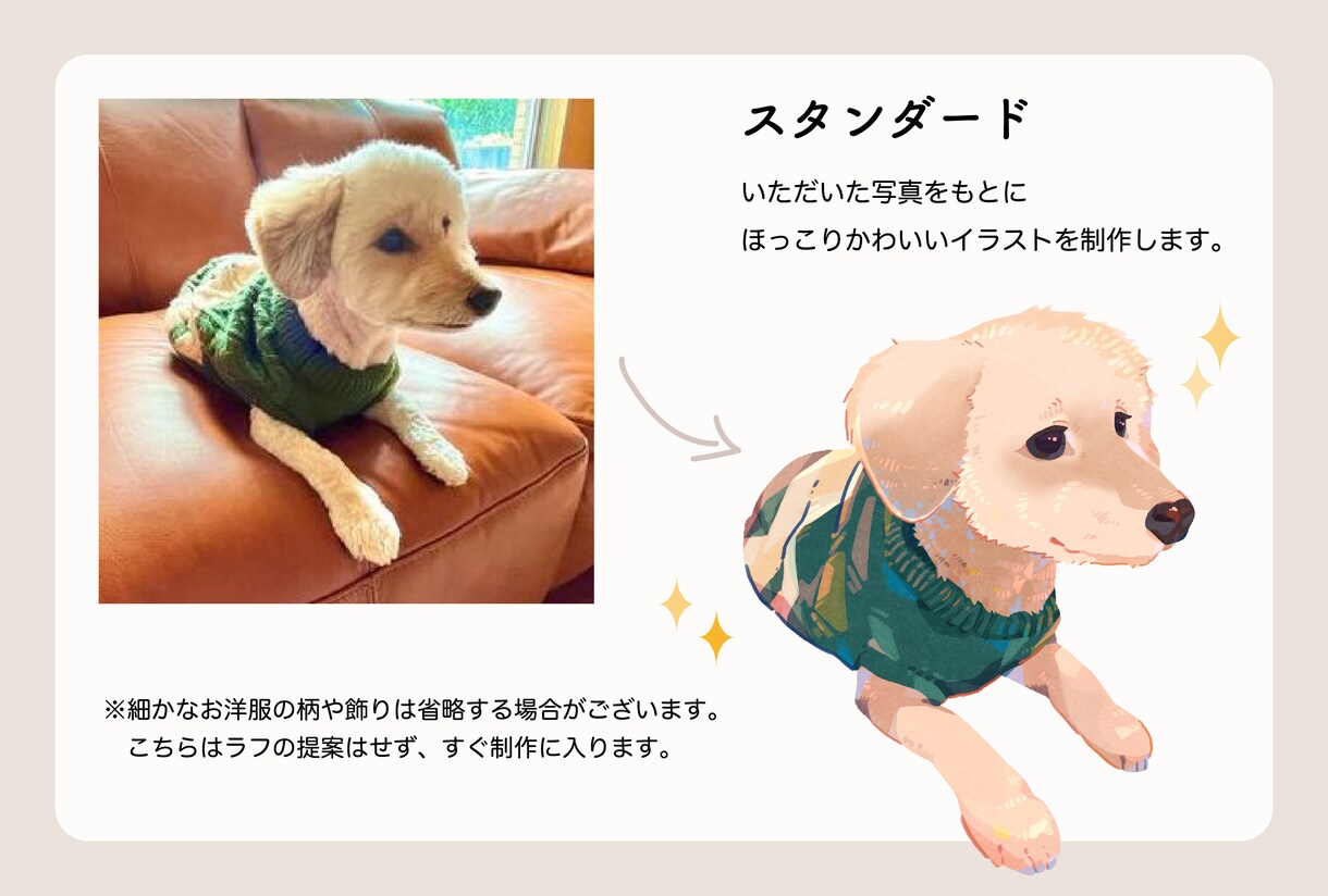 親ばかさん集合！かわいいペットのイラスト描きます うちの子をひだまりのようなほっこりかわいい仕上がりに！ イメージ2