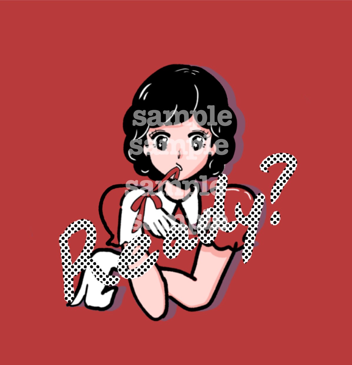 かわいいイラスト描きます ポップもレトロも可愛いイラストかきます イメージ3