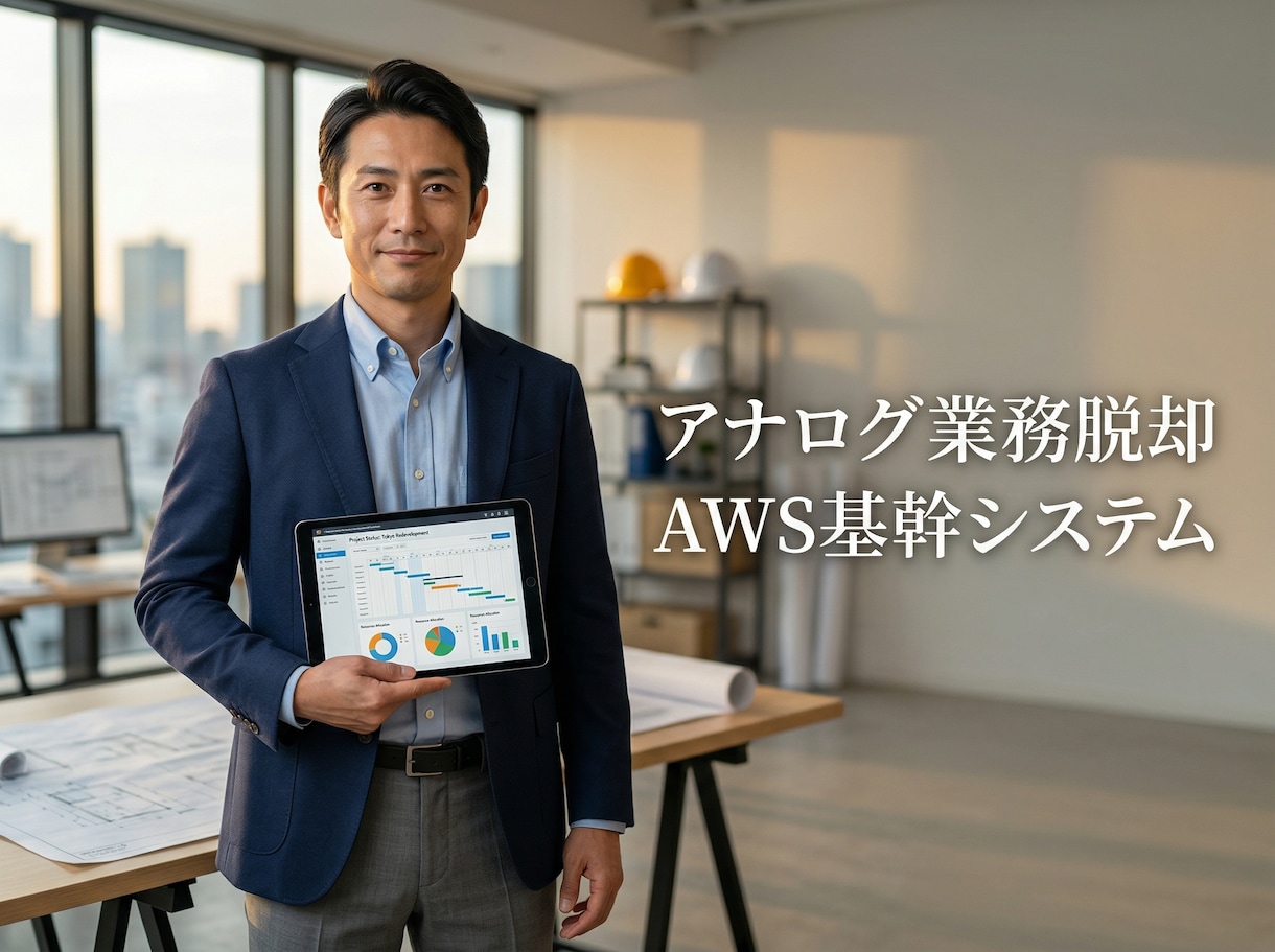 建設現場のアナログ管理を無くす専用システム作ります 現場のDX化！日報や工程管理をスマホ一つで完結させます イメージ2