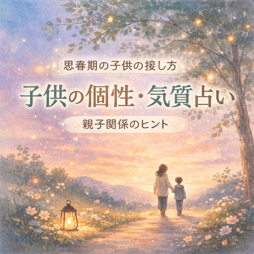 子供の個性や気質から上手な接し方伝えます あなたのお子さんのトリセツを数秘とカードから読み取ります イメージ1