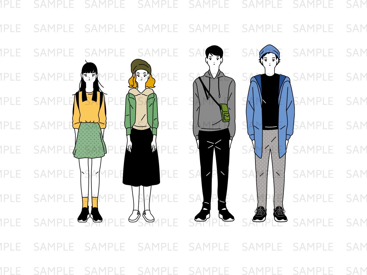 商用1点からOK★POPでお洒落なイラスト承ります 有名企業案件の実績あり♪経歴15年のイラストレーター対応♪ イメージ9