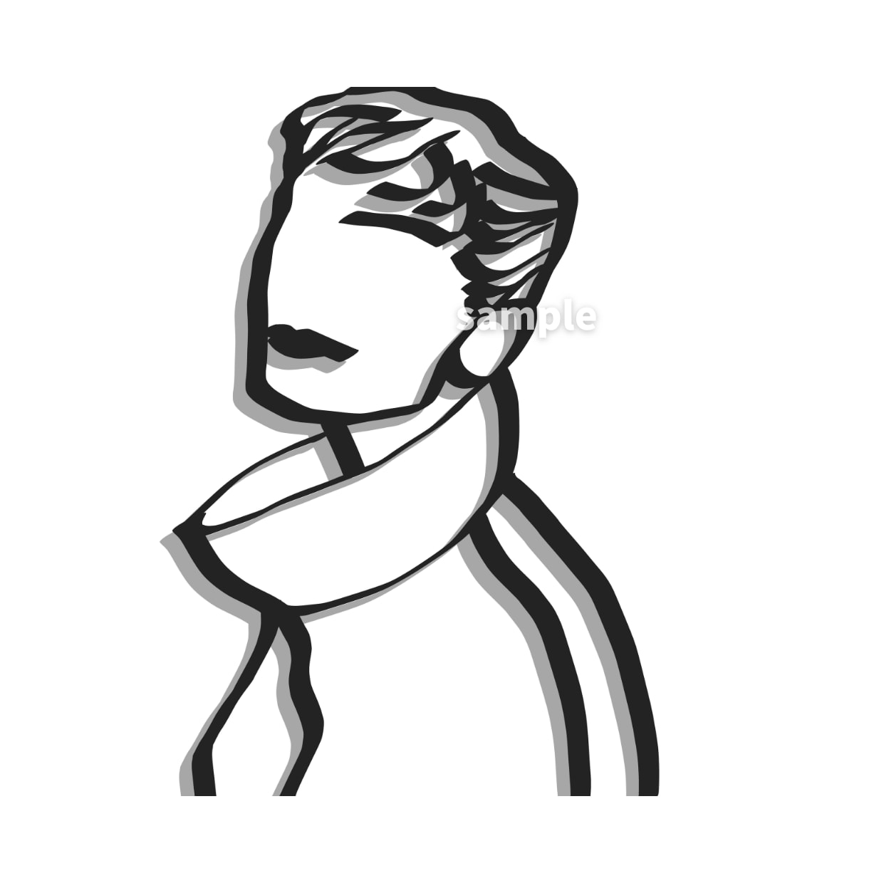 SNSアイコン用＊おしゃれなイラストを描きます お気に入りの写真からでも、イメージする文章からでも！ イメージ1